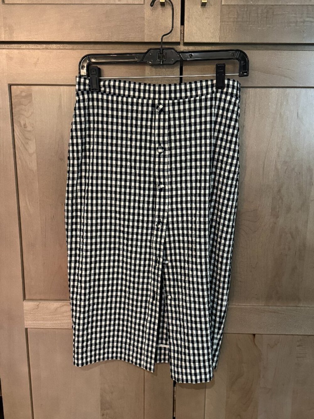 Altuzarra checkered midi pencil skirt size 40